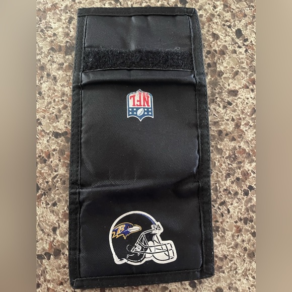 Baltimore Ravens Football Licensed Billfold NFL Wallet Nylon Trifold - Picture 5 of 5